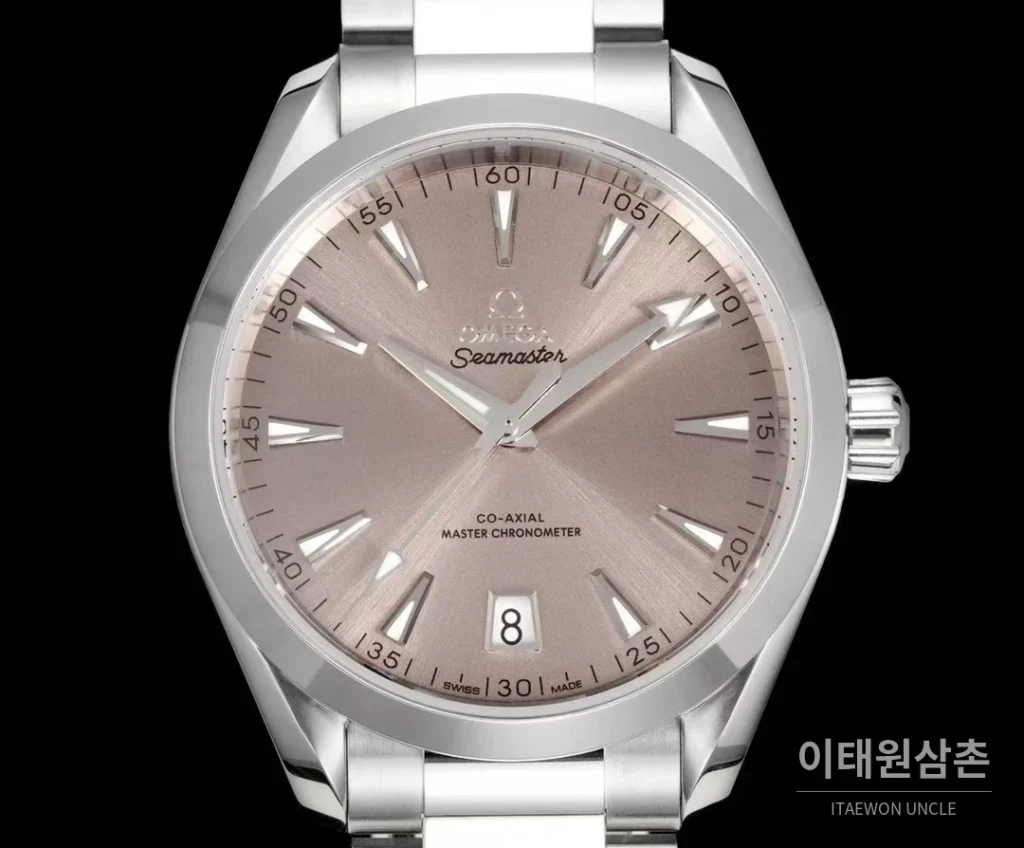 오메가 씨마스터 아쿠아테라 컬러다이얼 데이트 오토매틱 41mm 멀티 컬러 (3)