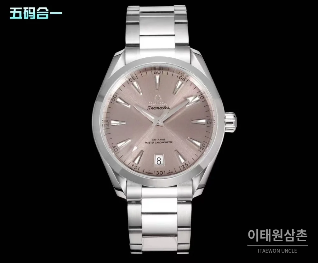 오메가 씨마스터 아쿠아테라 컬러다이얼 데이트 오토매틱 41mm 멀티 컬러 (3)