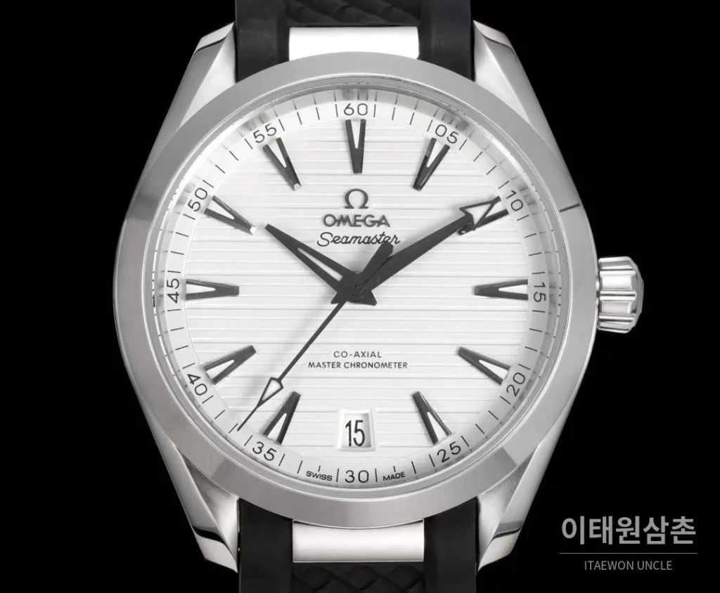오메가 씨마스터 아쿠아테라 컬러다이얼 데이트 오토매틱 41mm 멀티 컬러 (4)