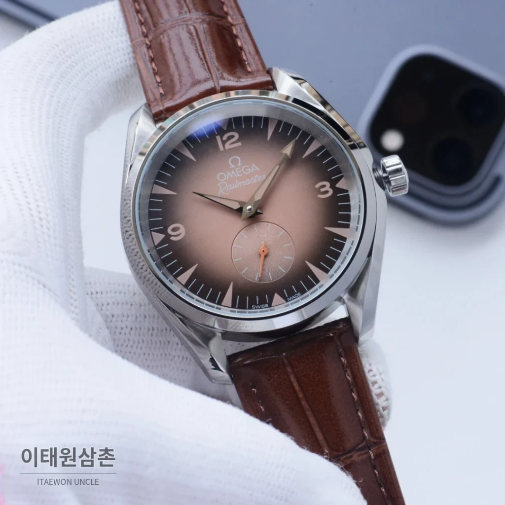오메가 씨마스터 오토매틱 41mm 아이스블루 다이얼 스틸 브레이슬릿