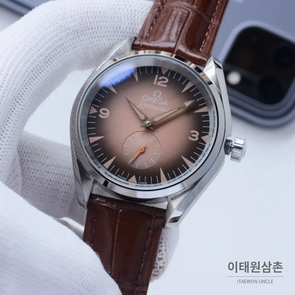 오메가 씨마스터 오토매틱 41mm 아이스블루 다이얼 스틸 브레이슬릿