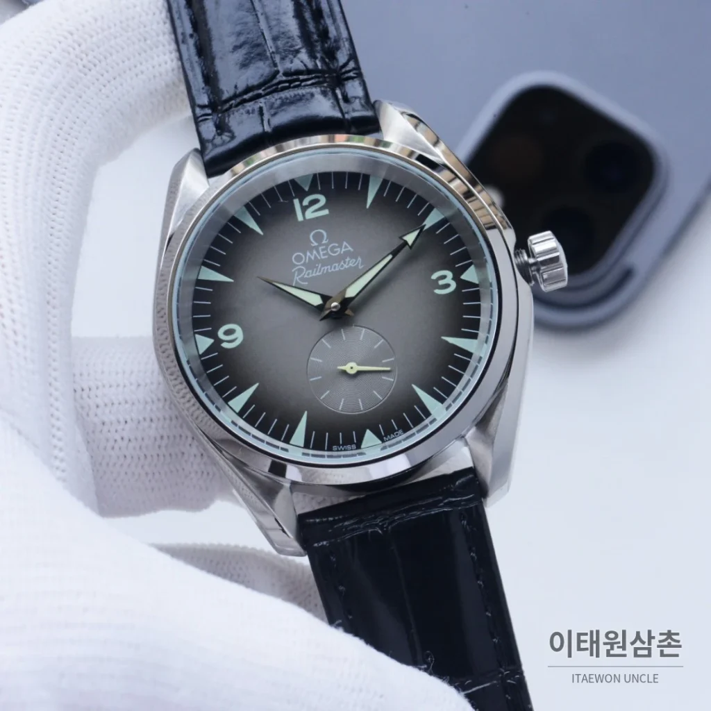 오메가 씨마스터 오토매틱 41mm 아이스블루 다이얼 스틸 브레이슬릿