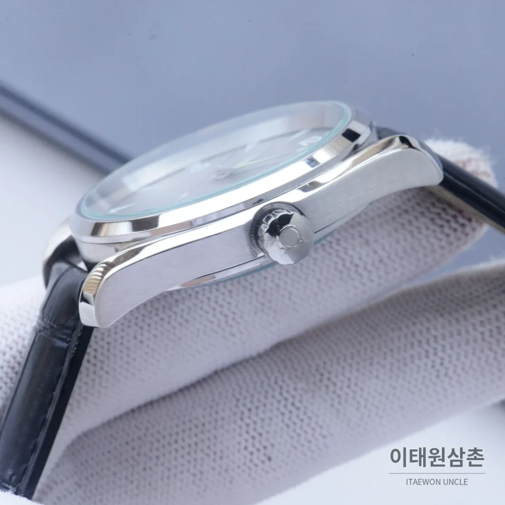 오메가 씨마스터 오토매틱 41mm 블랙 다이얼 스틸 브레이슬릿