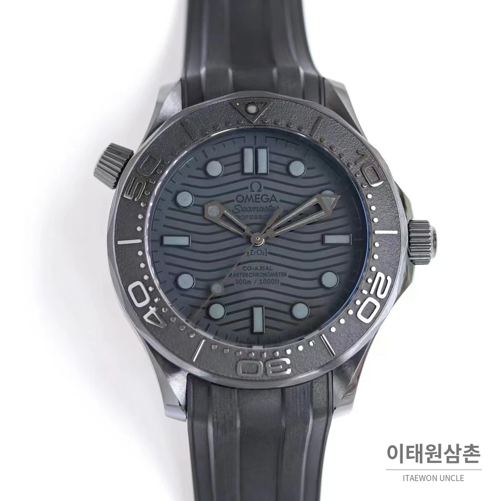 오메가 씨마스터 오토매틱 43.50mm 그레이 다이얼