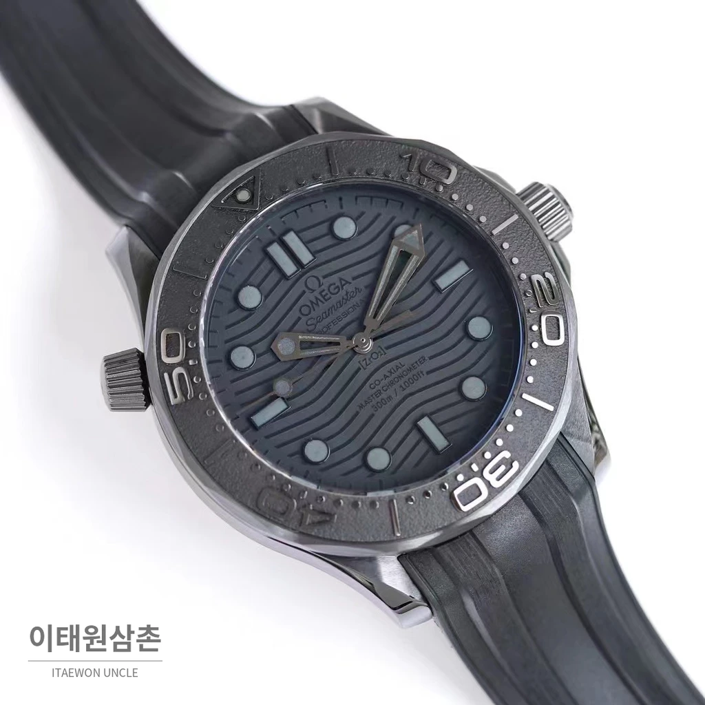 오메가 씨마스터 오토매틱 43.50mm 그레이 다이얼