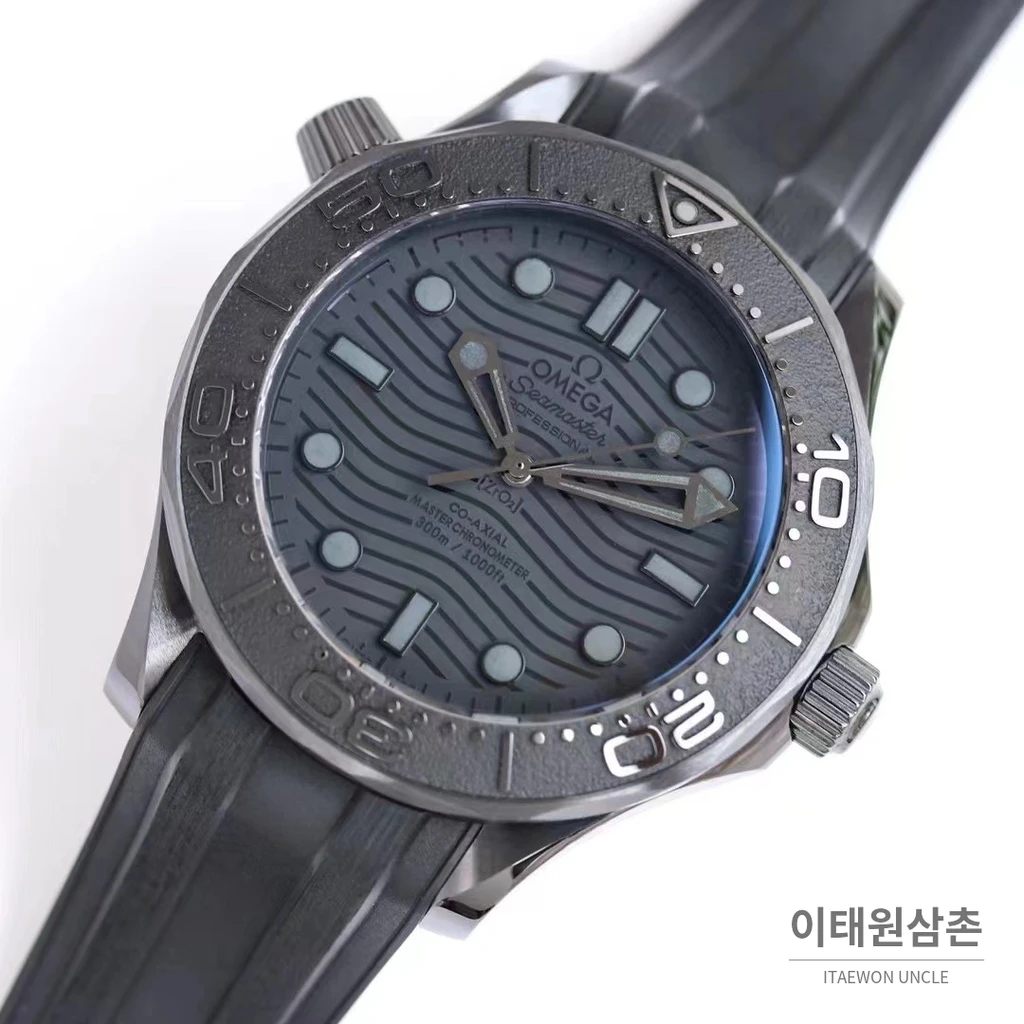 오메가 씨마스터 오토매틱 43.50mm 그레이 다이얼