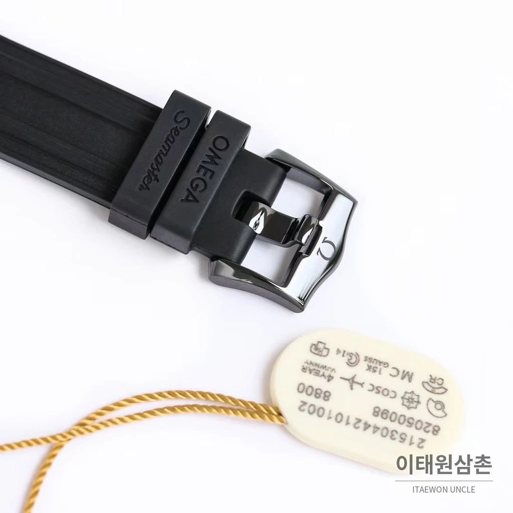 오메가 씨마스터 오토매틱 43.50mm 블랙 다이얼