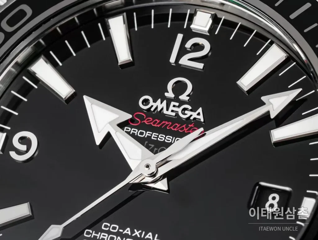 오메가 씨마스터 다이버600M 세라믹 블랙다이얼 오토매틱 43mm