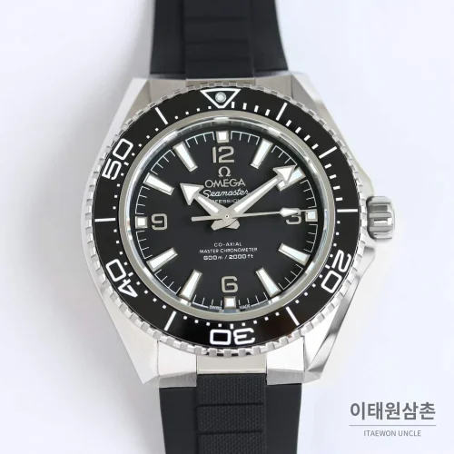 오메가 씨마스터 플래닛오션 600M 세라믹베젤 오렌지 러버스트랩 다이버워치 42mm (2)