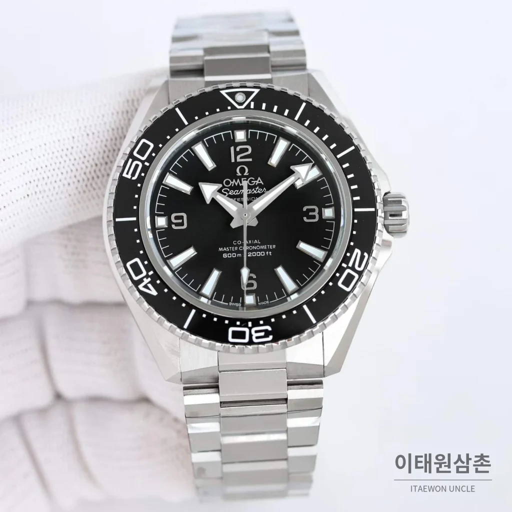 오메가 씨마스터 플래닛오션 600M 세라믹베젤 오렌지 러버스트랩 다이버워치 42mm (5)