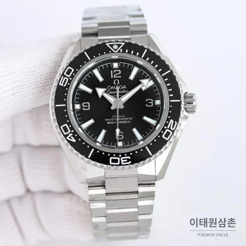 오메가 씨마스터 플래닛오션 600M 세라믹베젤 오렌지 러버스트랩 다이버워치 42mm (5)