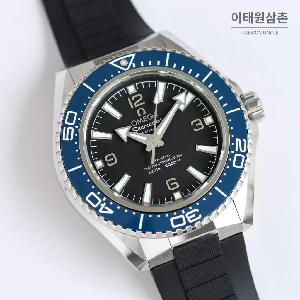 오메가 씨마스터 플래닛오션 600M 세라믹베젤 오렌지 러버스트랩 다이버워치 42mm (3)