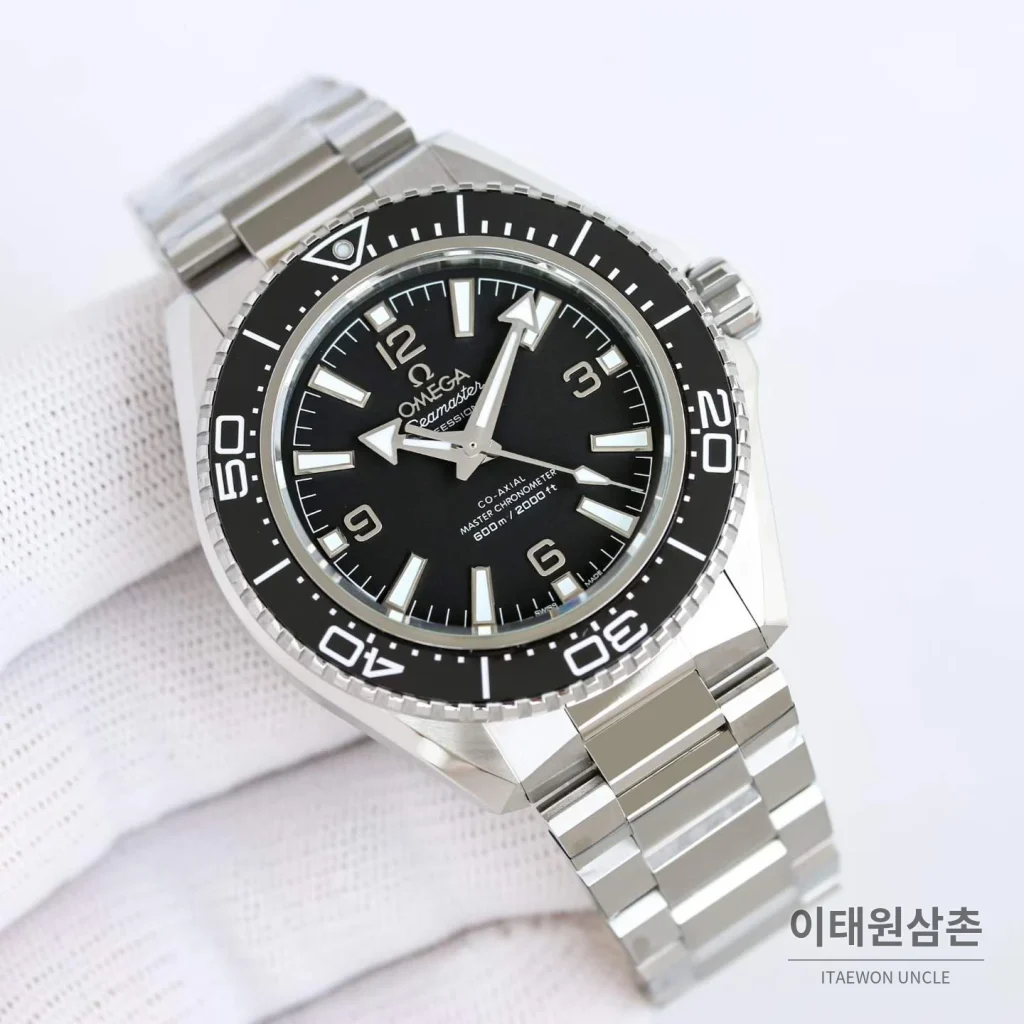 오메가 씨마스터 플래닛오션 600M 세라믹베젤 오렌지 러버스트랩 다이버워치 42mm (5)