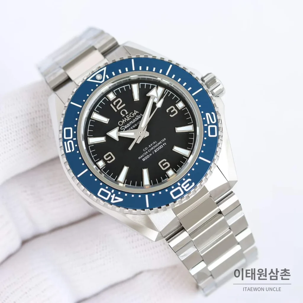 오메가 씨마스터 플래닛오션 600M 세라믹베젤 오렌지 러버스트랩 다이버워치 42mm (6)