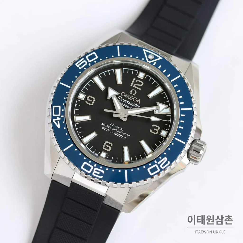 오메가 씨마스터 플래닛오션 600M 세라믹베젤 오렌지 러버스트랩 다이버워치 42mm (3)