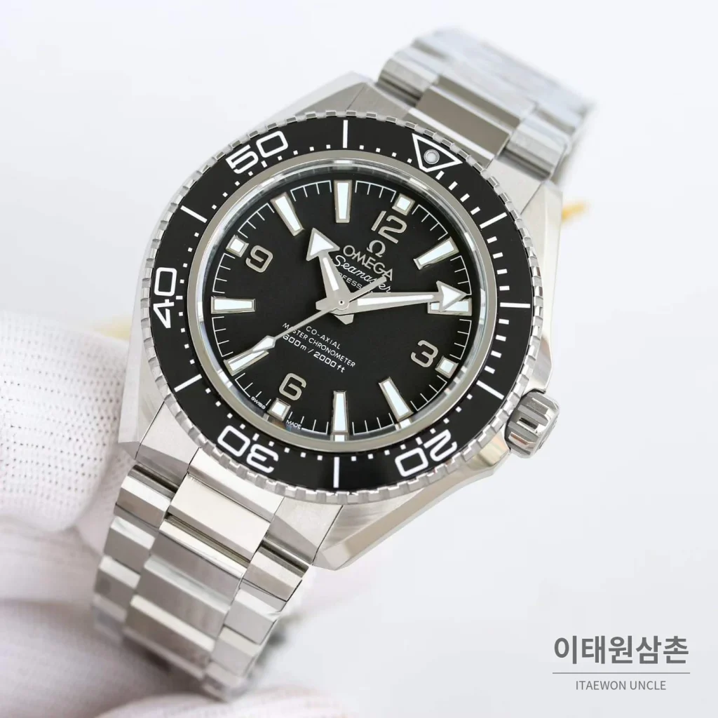 오메가 씨마스터 플래닛오션 600M 세라믹베젤 오렌지 러버스트랩 다이버워치 42mm (5)