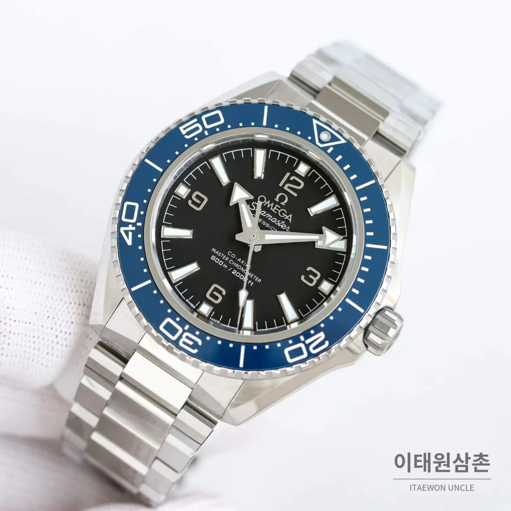 오메가 씨마스터 플래닛오션 600M 세라믹베젤 오렌지 러버스트랩 다이버워치 42mm (6)