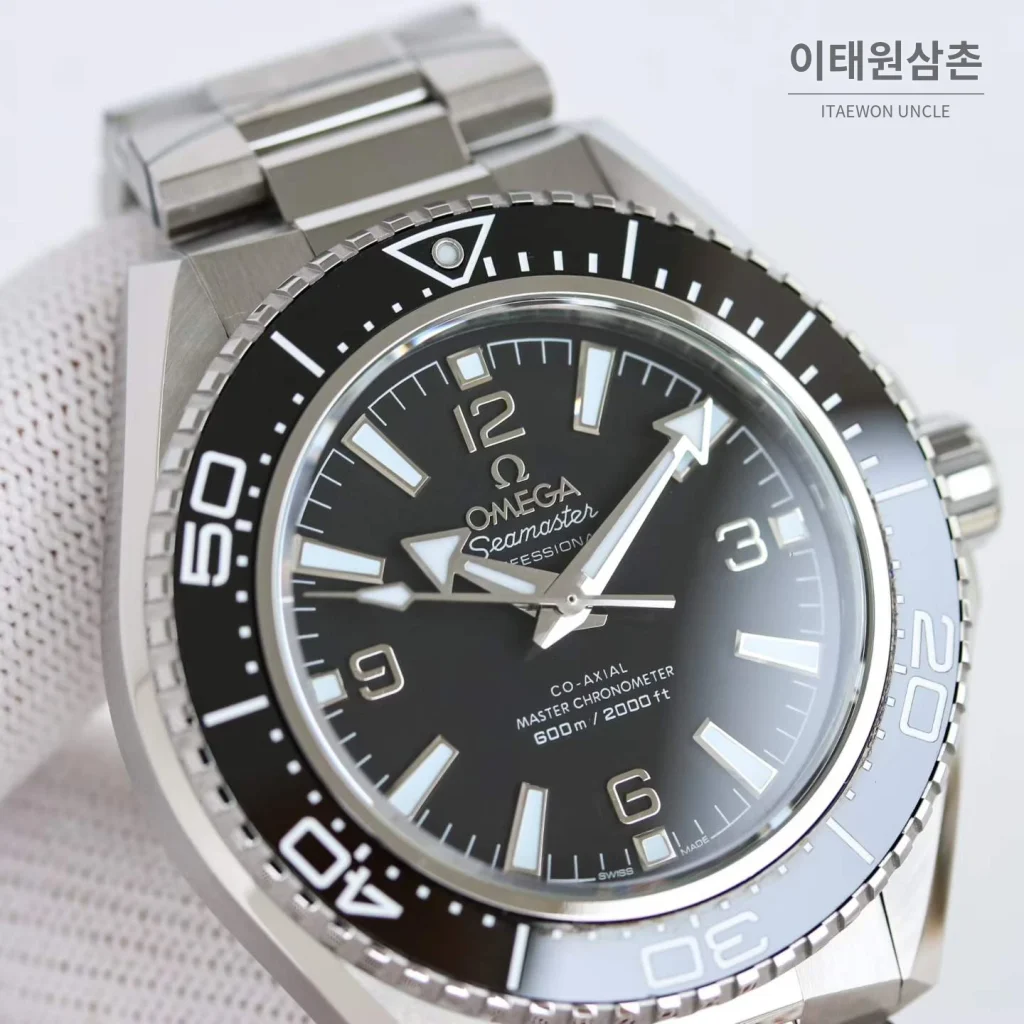 오메가 씨마스터 플래닛오션 600M 세라믹베젤 오렌지 러버스트랩 다이버워치 42mm (5)