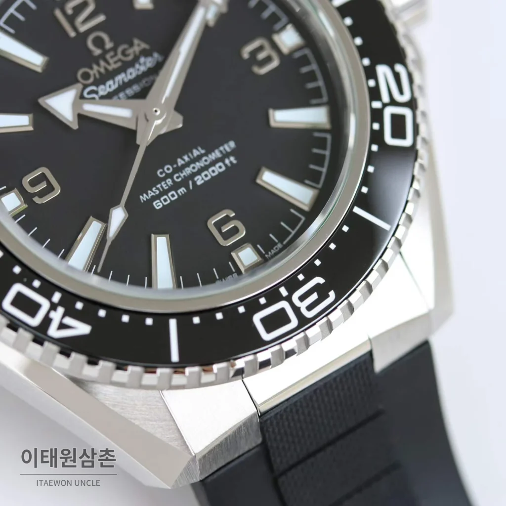 오메가 씨마스터 플래닛오션 600M 세라믹베젤 오렌지 러버스트랩 다이버워치 42mm (2)