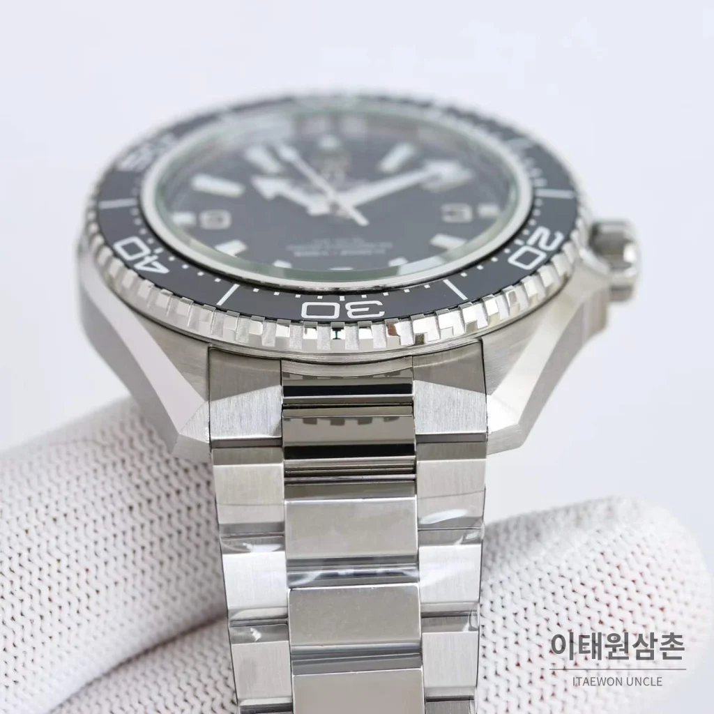 오메가 씨마스터 플래닛오션 600M 세라믹베젤 오렌지 러버스트랩 다이버워치 42mm (5)