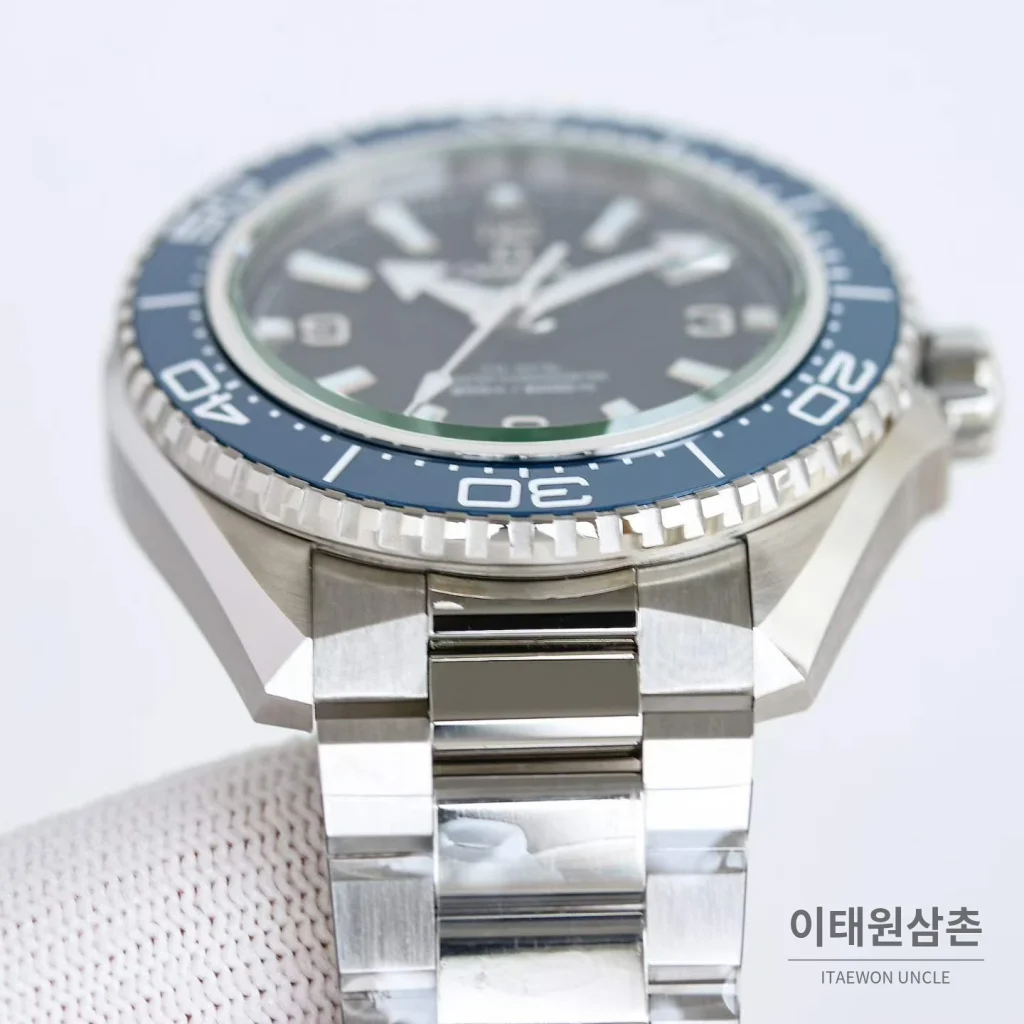 오메가 씨마스터 플래닛오션 600M 세라믹베젤 오렌지 러버스트랩 다이버워치 42mm (6)