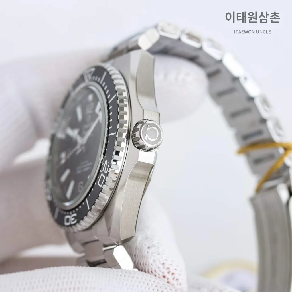 오메가 씨마스터 플래닛오션 600M 세라믹베젤 오렌지 러버스트랩 다이버워치 42mm (5)