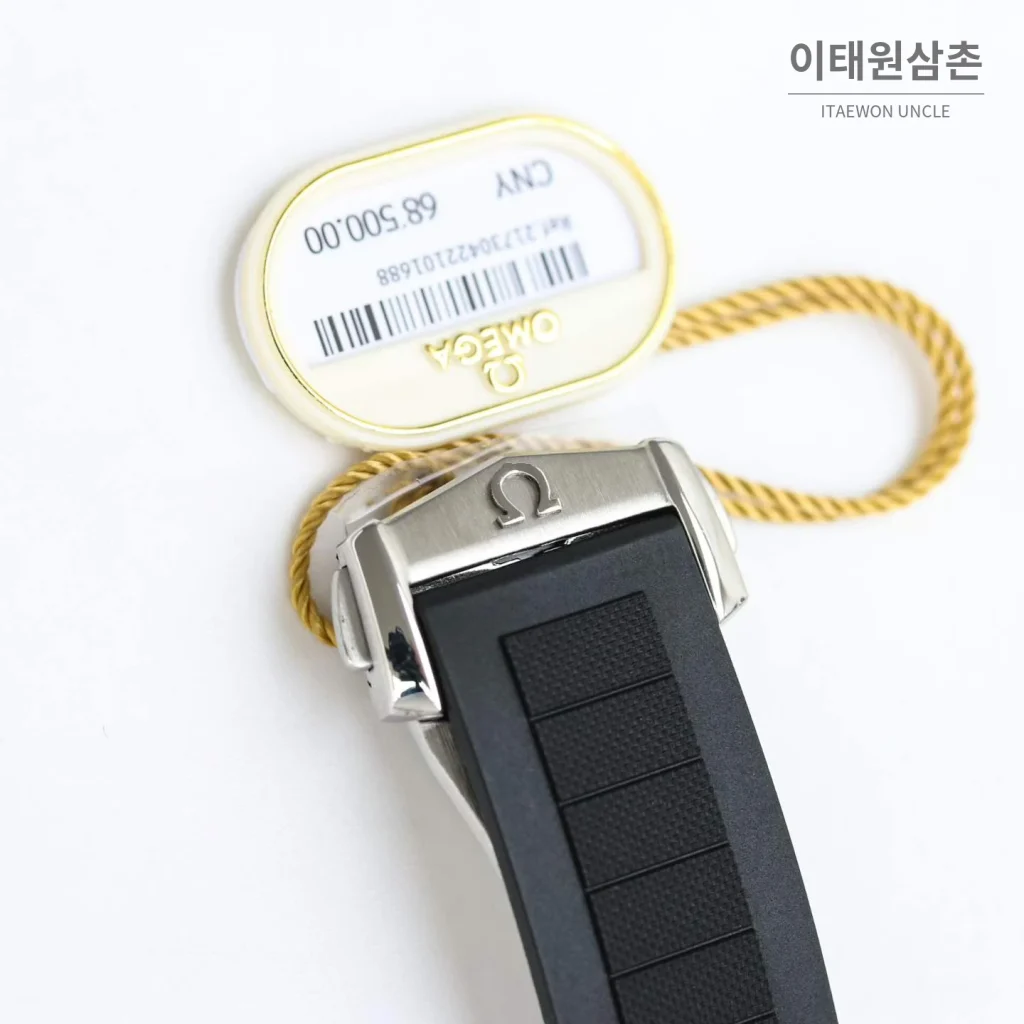 오메가 씨마스터 플래닛오션 600M 세라믹베젤 오렌지 러버스트랩 다이버워치 42mm (2)