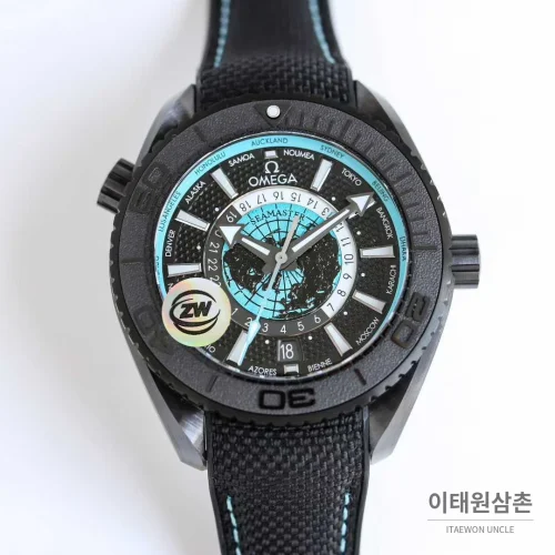 오메가 씨마스터 플래닛오션 세라믹 월드타이머 블랙다이얼 오토매틱 45.5mm (2) 오메가 씨마스터 플래닛오션 세라믹 월드타이머 블랙다이얼 오토매틱 45.5mm (2)