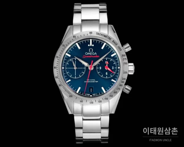오메가 스피드마스터 57 스틸 블루다이얼 크로노그래프 오토매틱 41.5mm 오메가 스피드마스터 57 스틸 블루다이얼 크로노그래프 오토매틱 41.5mm