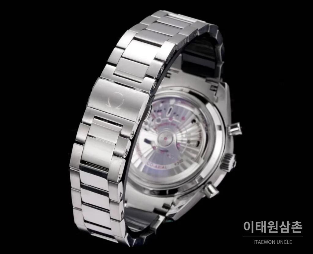 오메가 스피드마스터 57 스틸 블루다이얼 크로노그래프 오토매틱 41.5mm