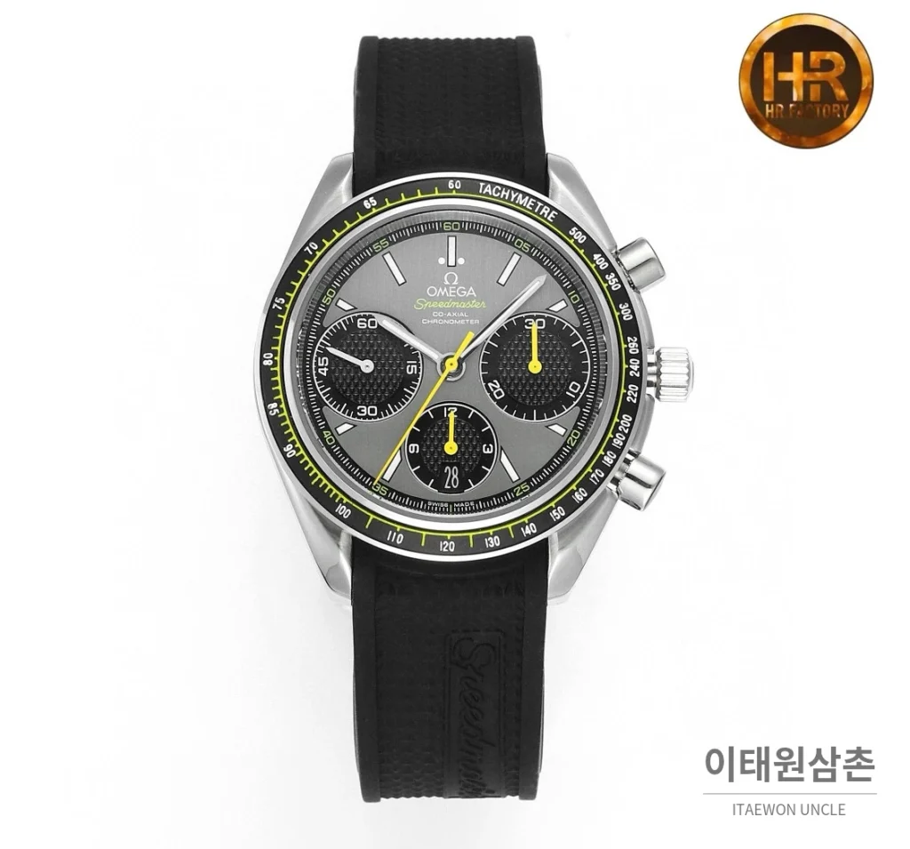 오메가 스피드마스터 크로노그래프 오토매틱 40mm 그레이 다이얼