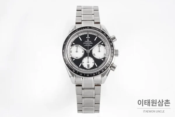오메가 스피드마스터 레이싱 크로노그래프 오토매틱 40mm 그레이
