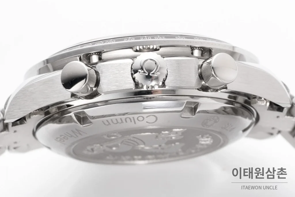 오메가 스피드마스터 레이싱 크로노그래프 오토매틱 40mm 그레이 (3)