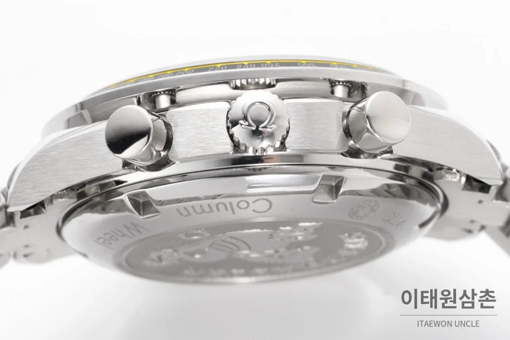 오메가 스피드마스터 레이싱 크로노그래프 오토매틱 40mm 그레이 (4)