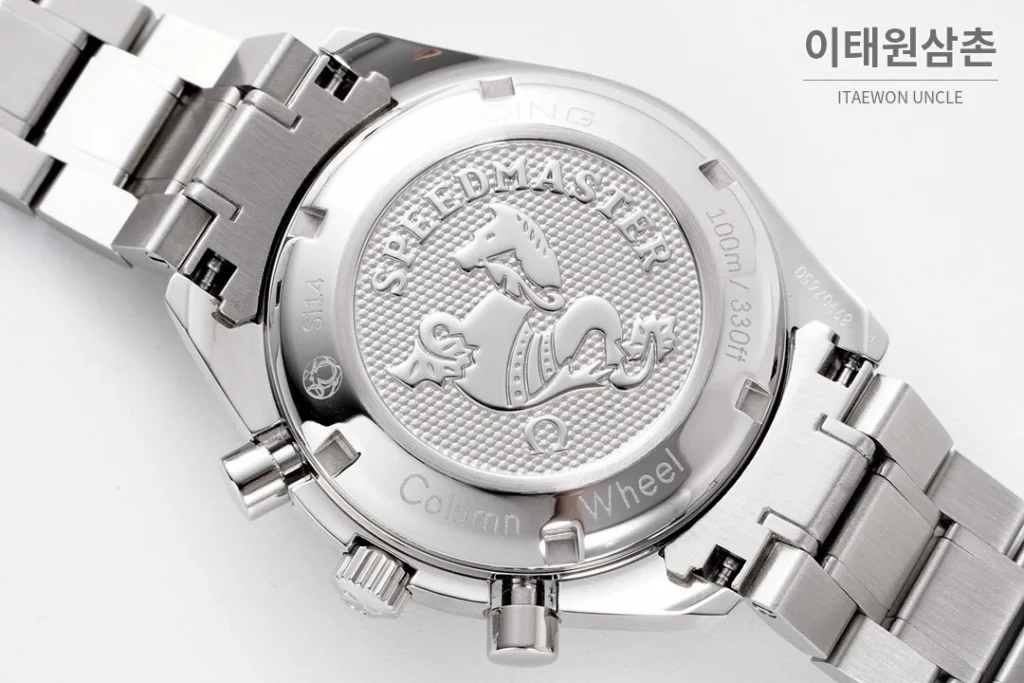 오메가 스피드마스터 레이싱 크로노그래프 오토매틱 40mm 그레이 (3)