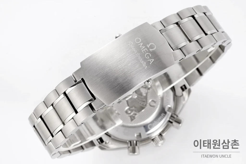 오메가 스피드마스터 레이싱 크로노그래프 오토매틱 40mm 그레이 (4)