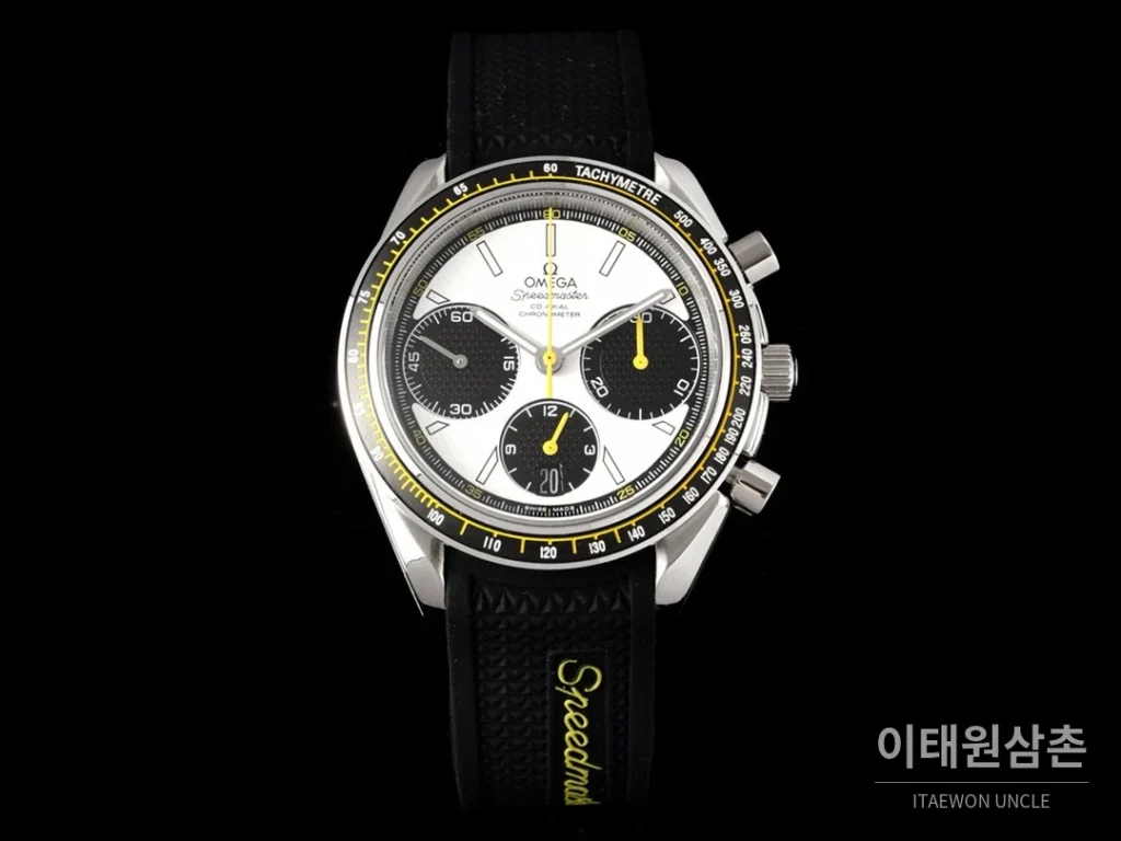 오메가 스피드마스터 레이싱 그레이다이얼 크로노그래프 오토매틱 40mm (2)