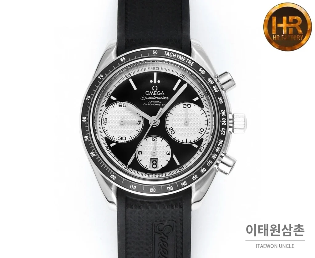 오메가 스피드마스터 레이싱 그레이다이얼 크로노그래프 오토매틱 40mm