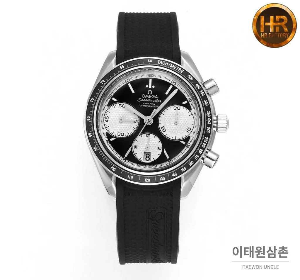 오메가 스피드마스터 레이싱 그레이다이얼 크로노그래프 오토매틱 40mm
