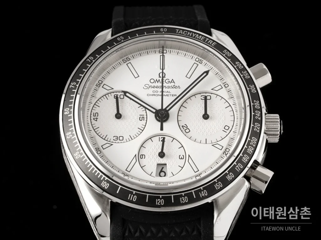 오메가 스피드마스터 레이싱 그레이다이얼 크로노그래프 오토매틱 40mm (3)