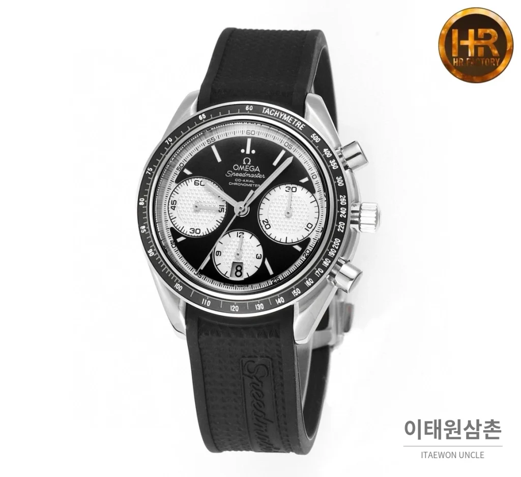 오메가 스피드마스터 레이싱 그레이다이얼 크로노그래프 오토매틱 40mm