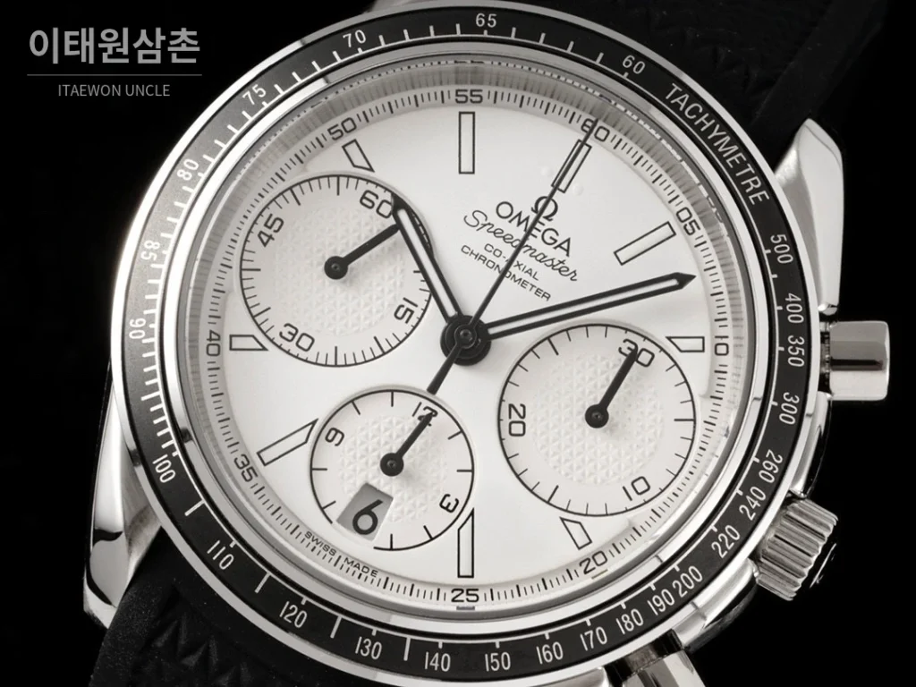 오메가 스피드마스터 레이싱 그레이다이얼 크로노그래프 오토매틱 40mm (3)