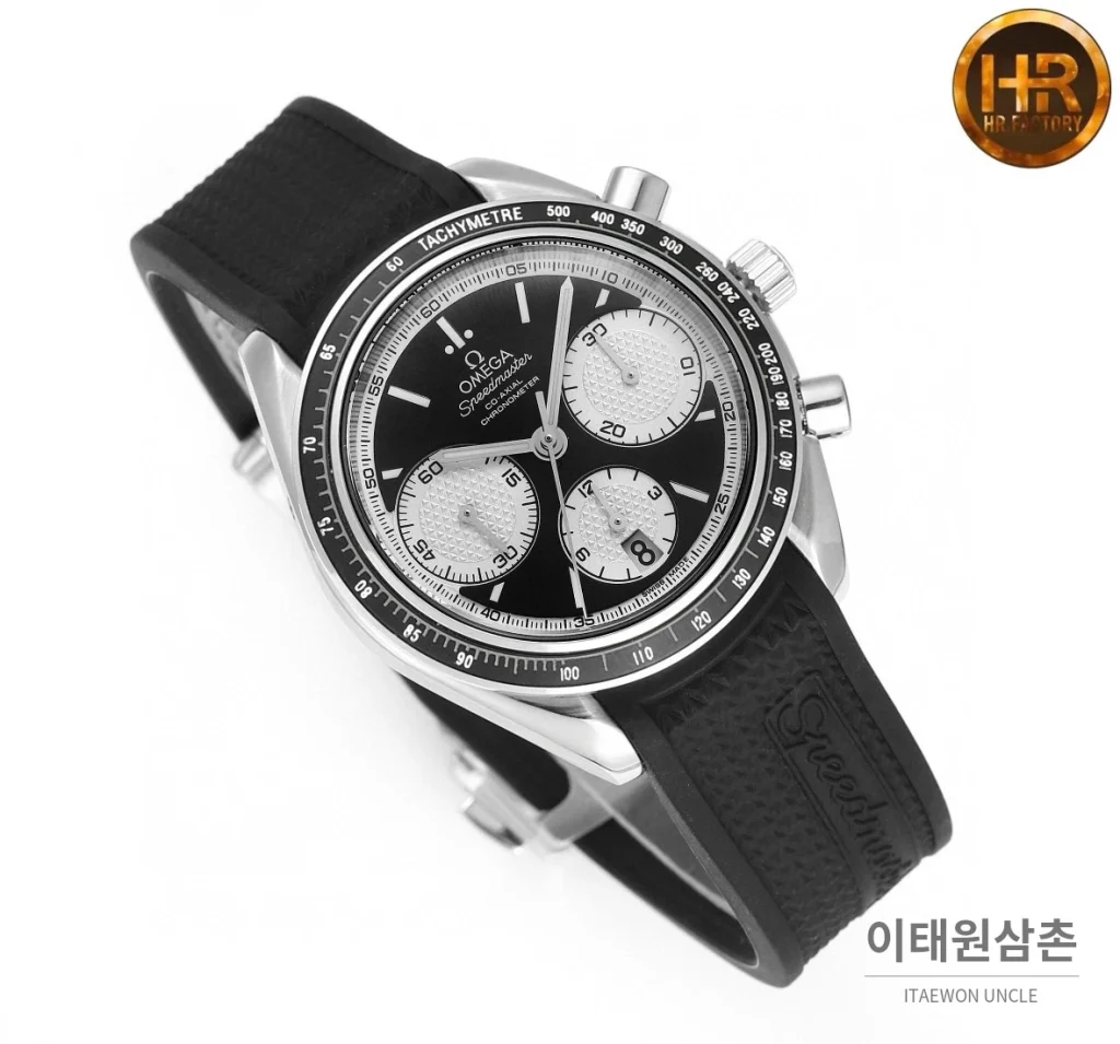오메가 스피드마스터 레이싱 그레이다이얼 크로노그래프 오토매틱 40mm