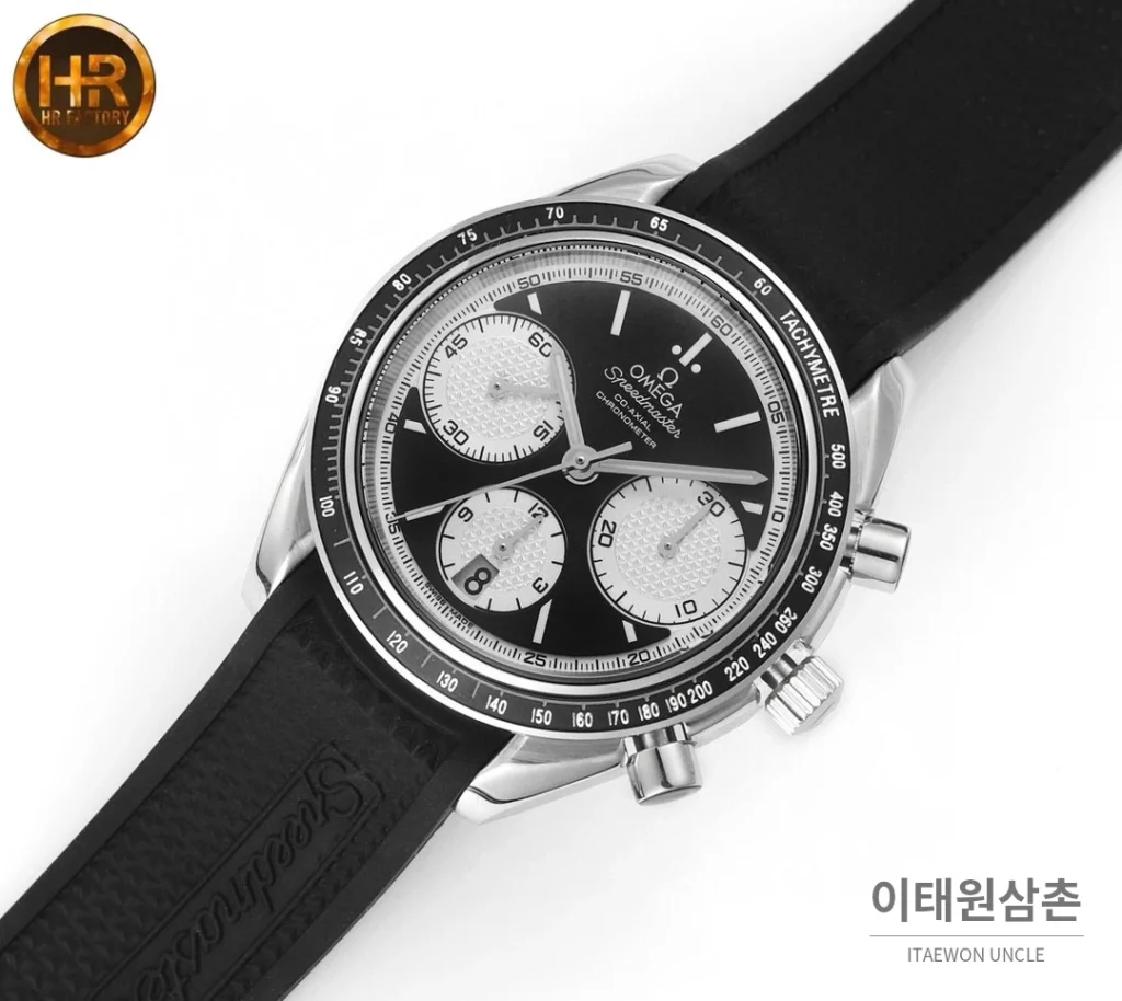 오메가 스피드마스터 레이싱 그레이다이얼 크로노그래프 오토매틱 40mm