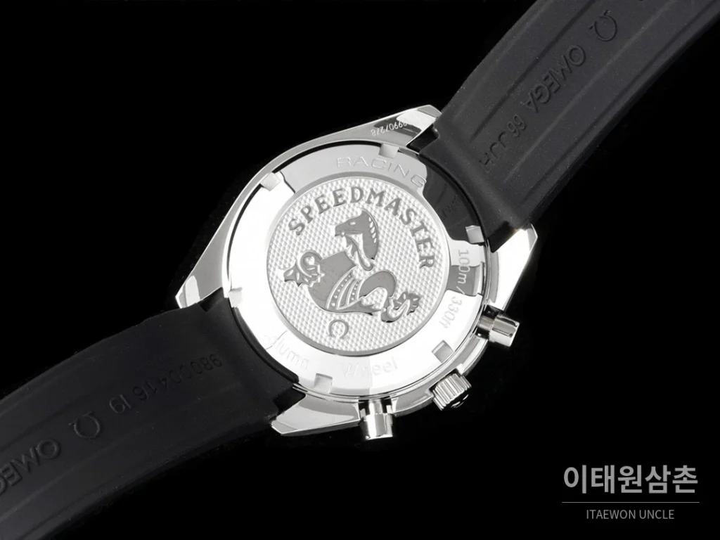 오메가 스피드마스터 레이싱 그레이다이얼 크로노그래프 오토매틱 40mm (2)