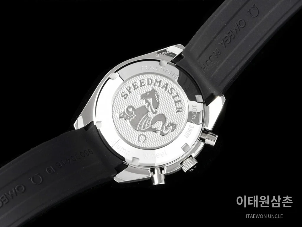 오메가 스피드마스터 레이싱 그레이다이얼 크로노그래프 오토매틱 40mm (3)