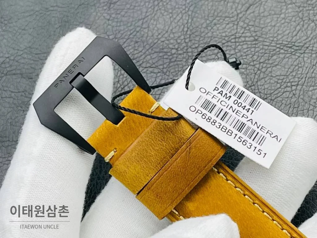 파네라이 루미노르 GMT PAM441 세라믹 블랙다이얼 오토매틱 44mm