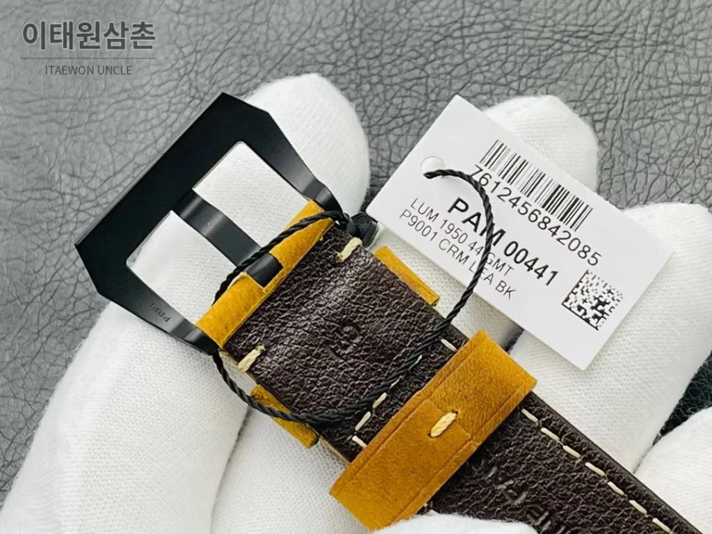 파네라이 루미노르 GMT PAM441 세라믹 블랙다이얼 오토매틱 44mm