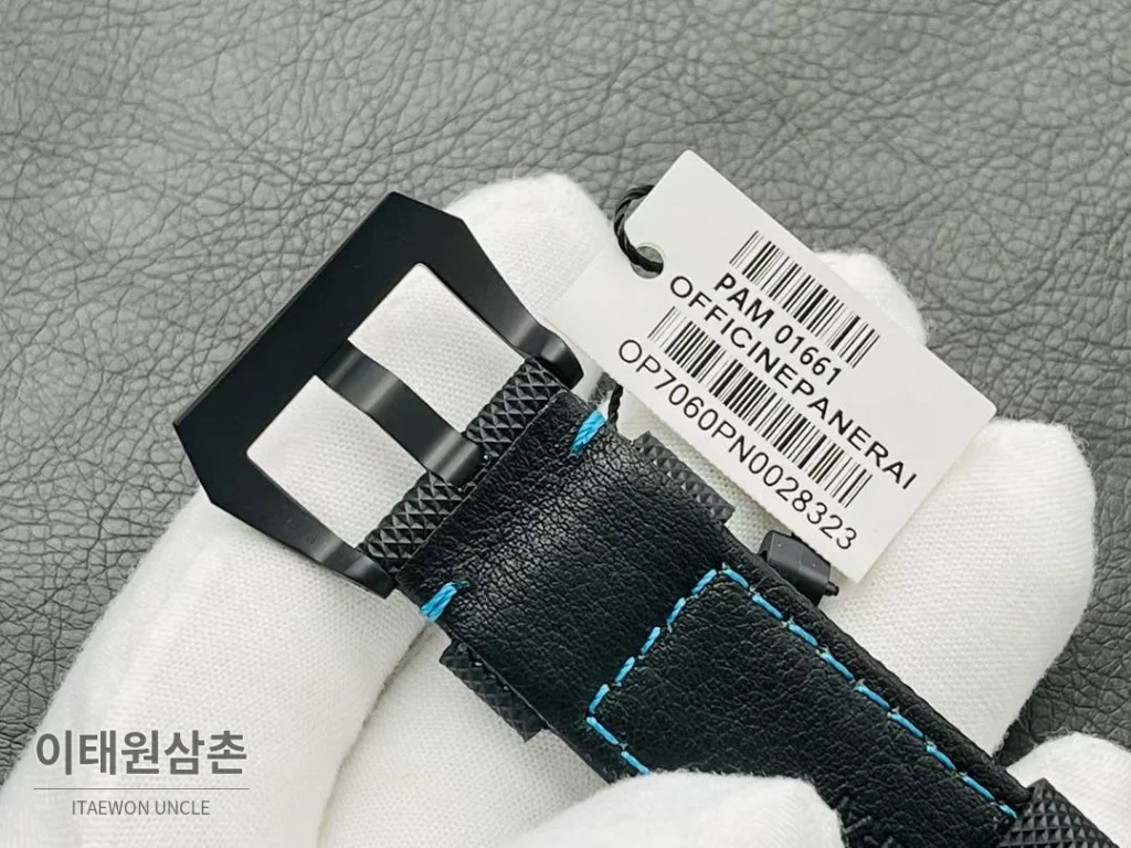 파네라이 루미노르 PAM01661 카본 샌드위치다이얼 블루야광 오토매틱 44mm