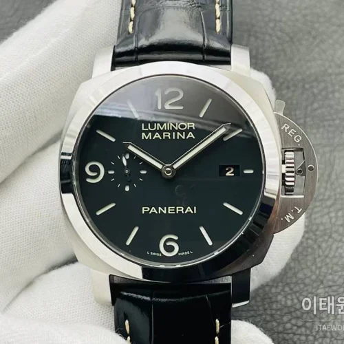 파네라이 루미노르 PAM312 스틸 블랙다이얼 오토매틱 44mm